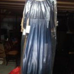 Formal full length blue ombre dress size 8